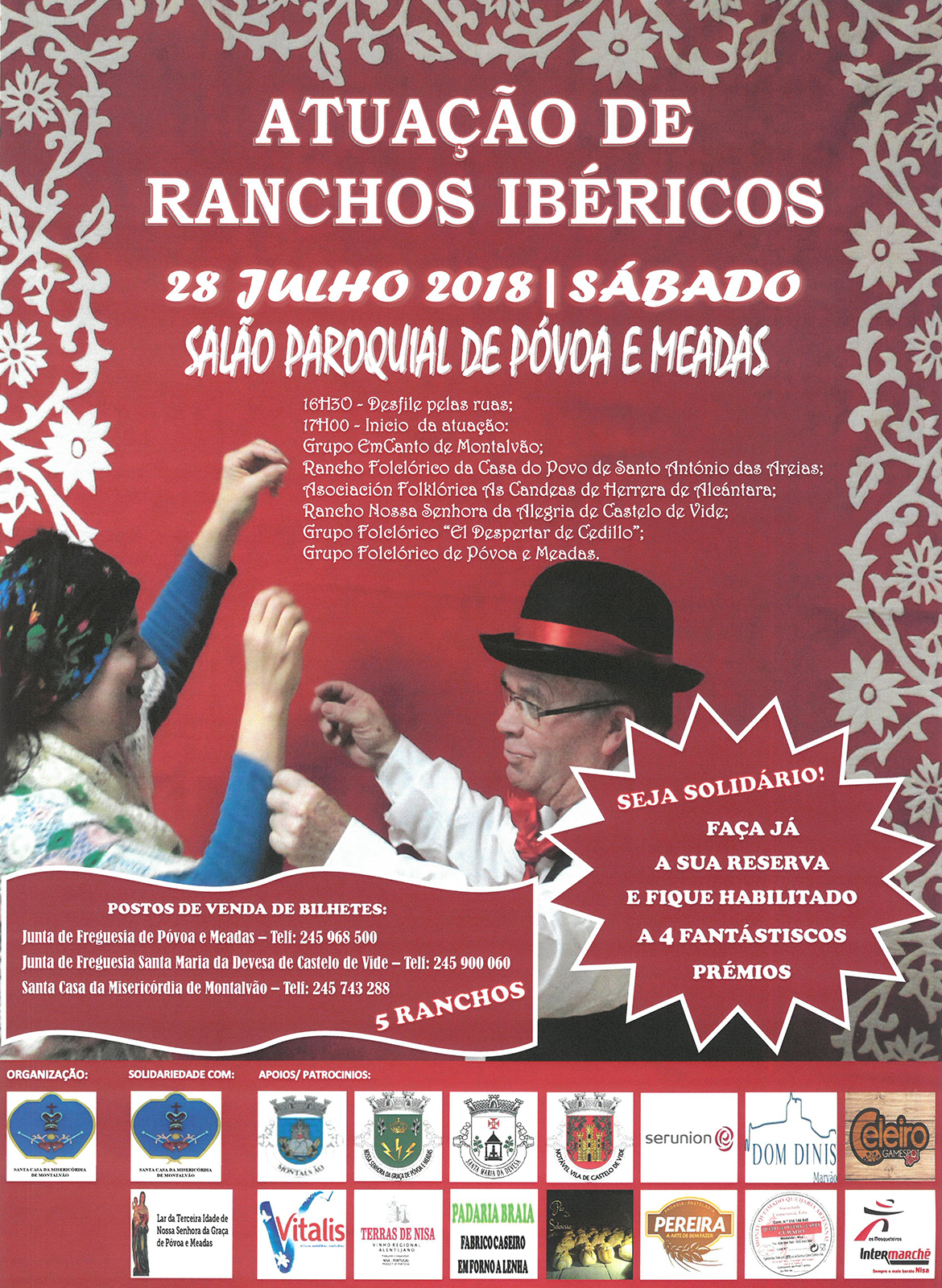 Atuação de Ranchos Ibéricos